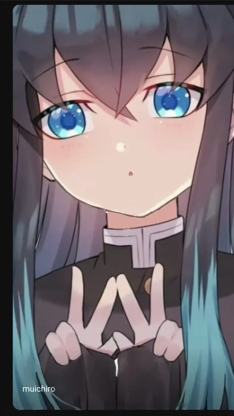 ai character: KnY meets ka pop background