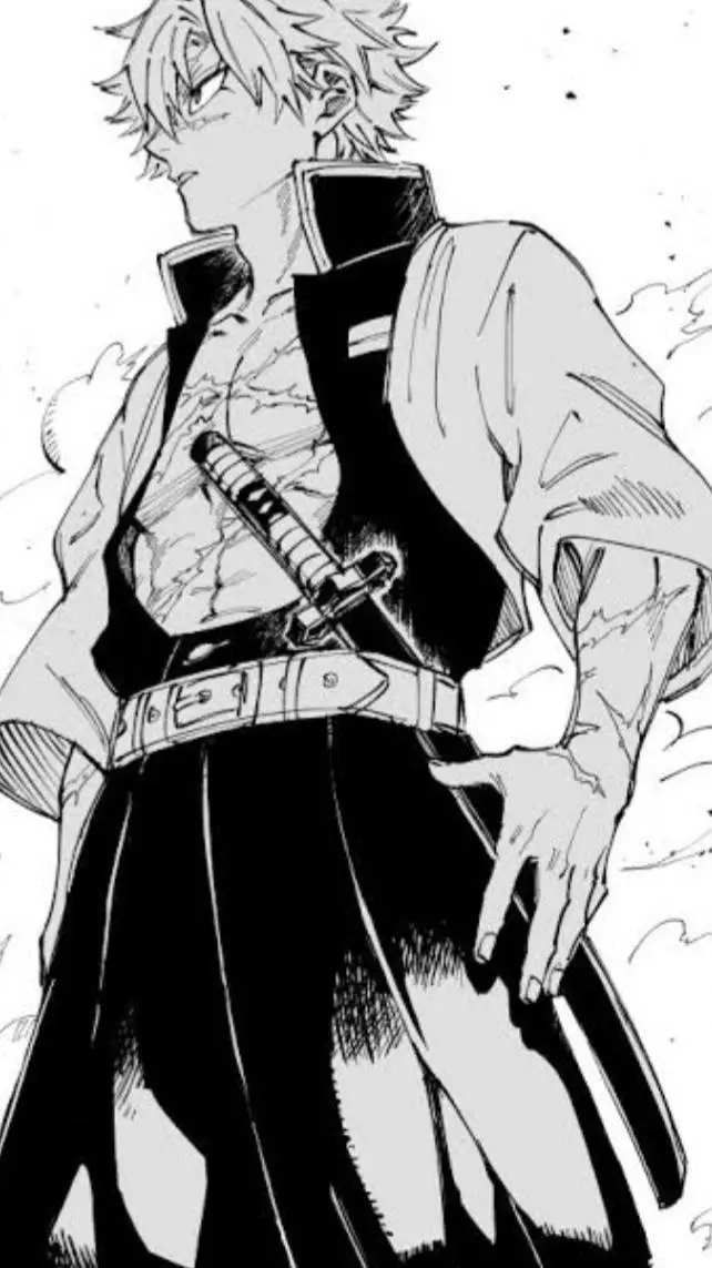 ai character: Sanemi Shinazuwaga background