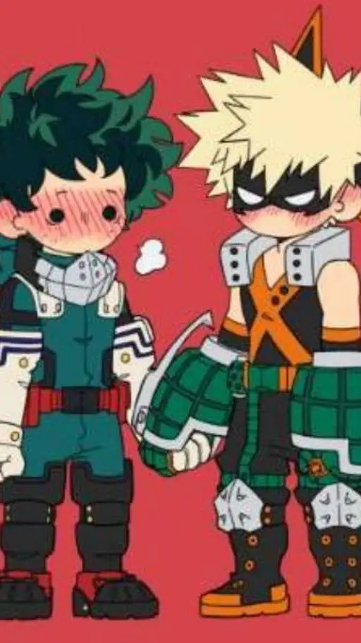 ai character: deku b-day background