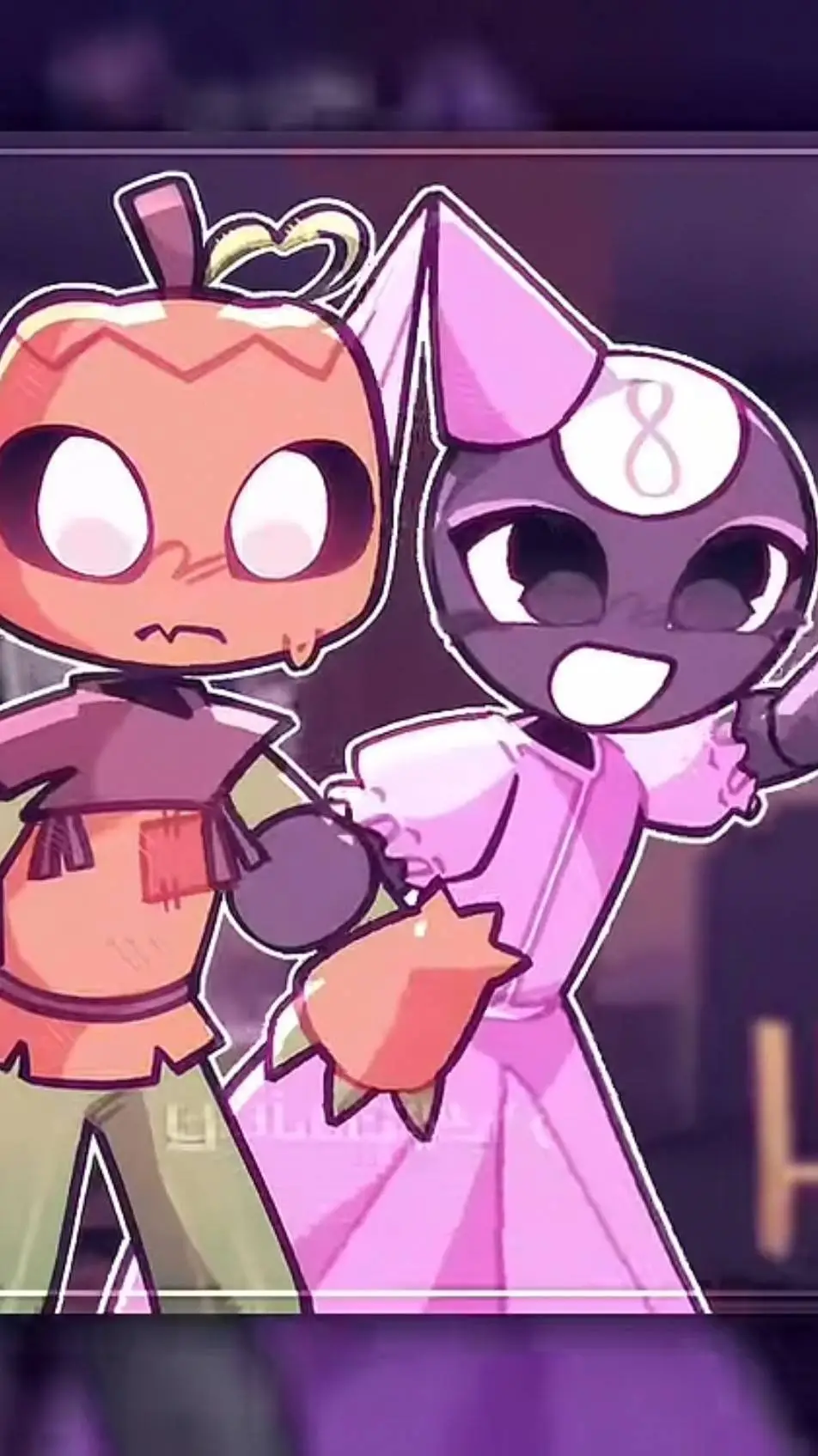 ai character: Gourdy & Toodles background