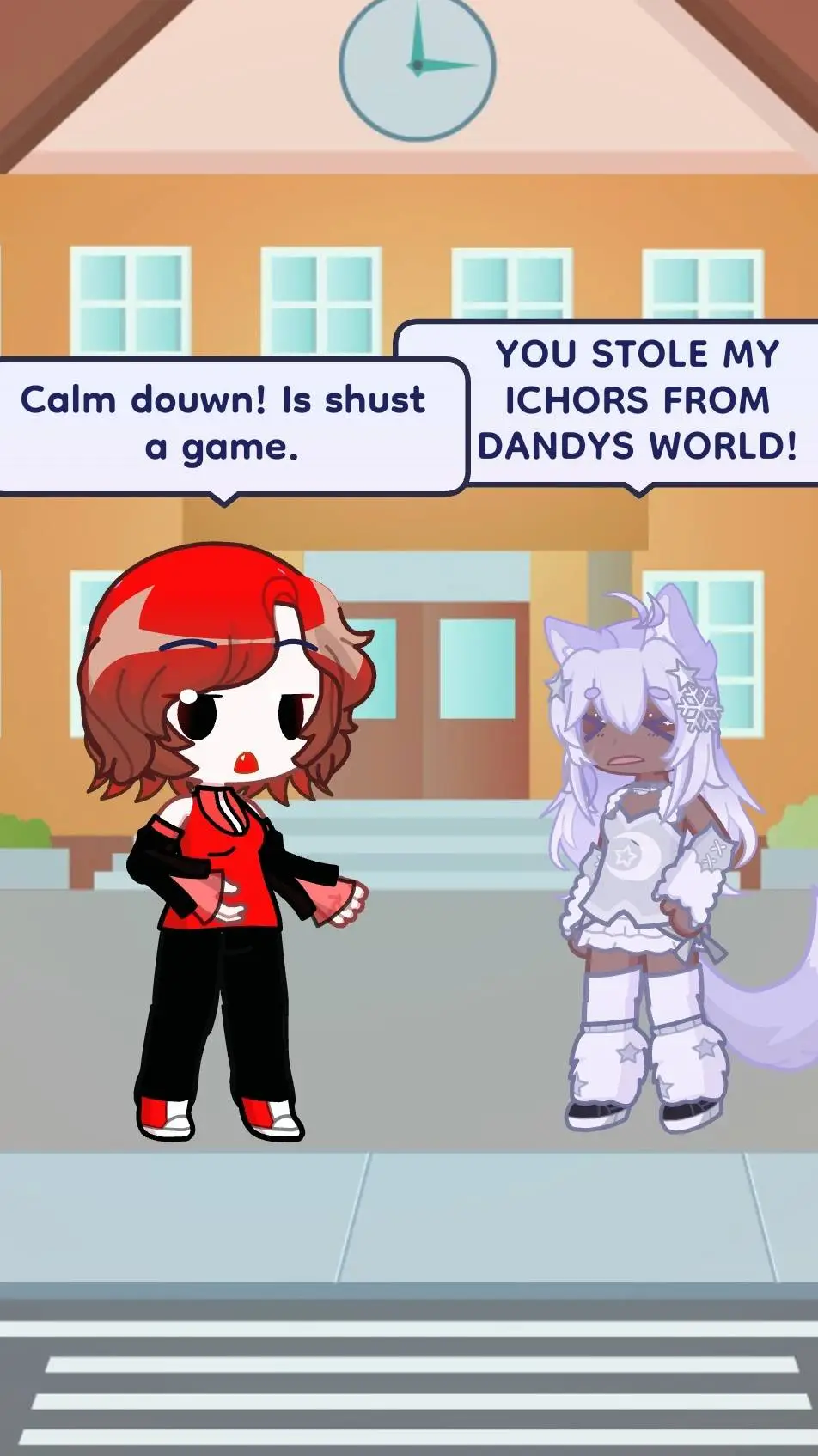 ai character: Andreea and Laila background