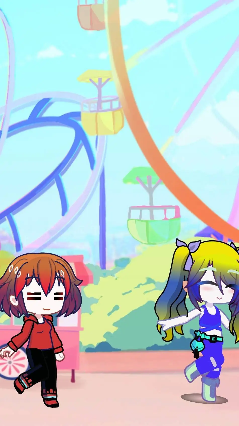 ai character: Andreea and Emma background