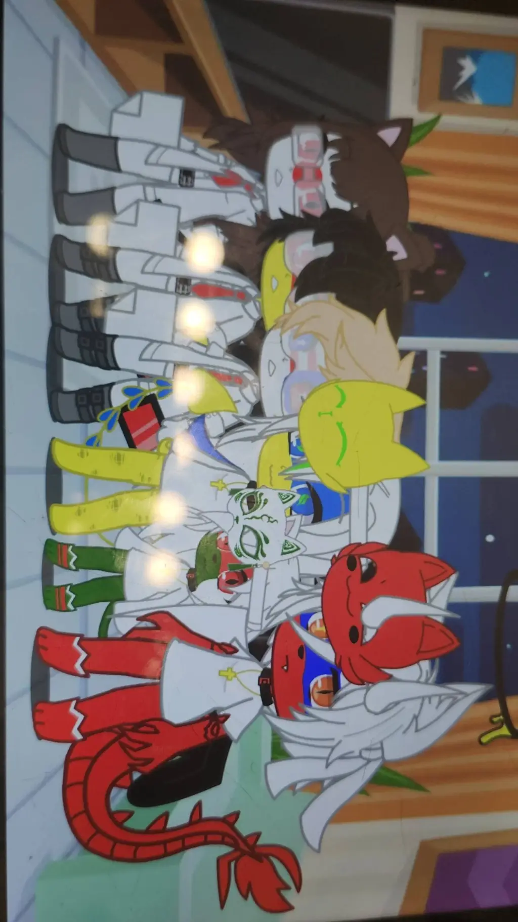 ai character: CH experiment background