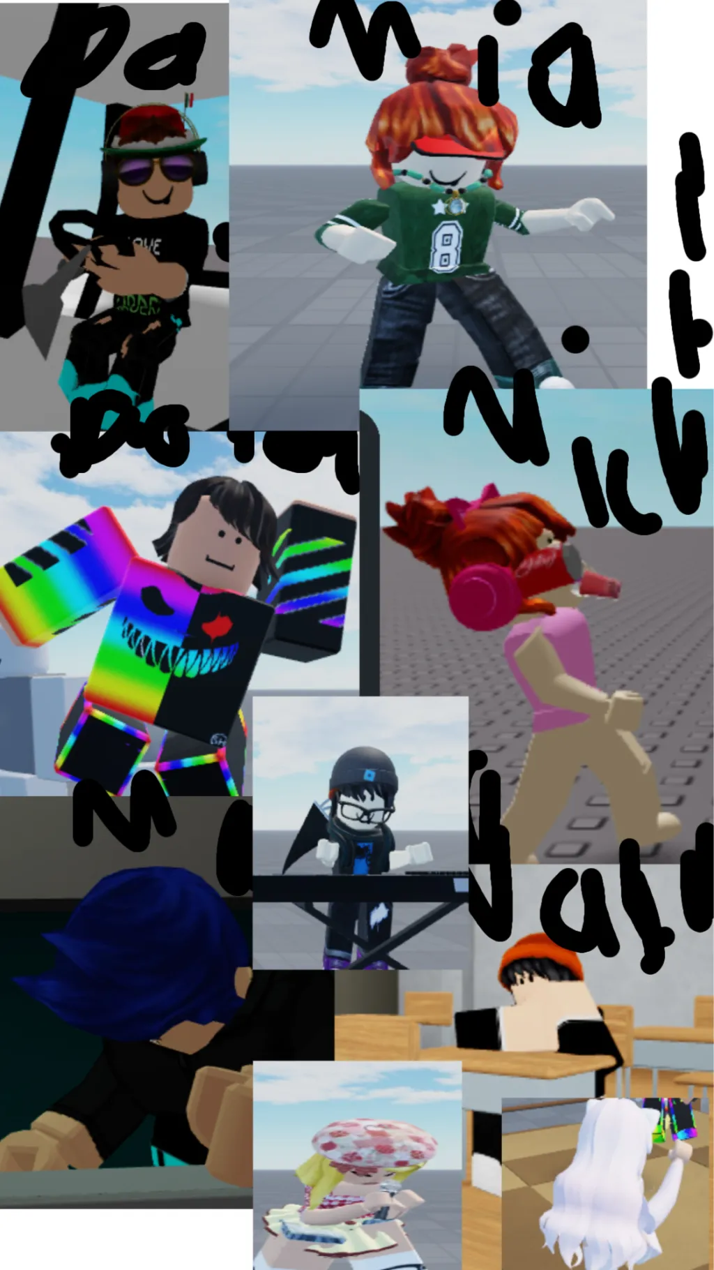 ai character: Miana‘s group background