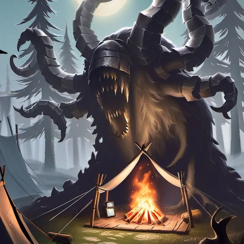chat with ai character: Haunted Camping