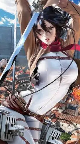 ai character: Mikasa Ackerman background