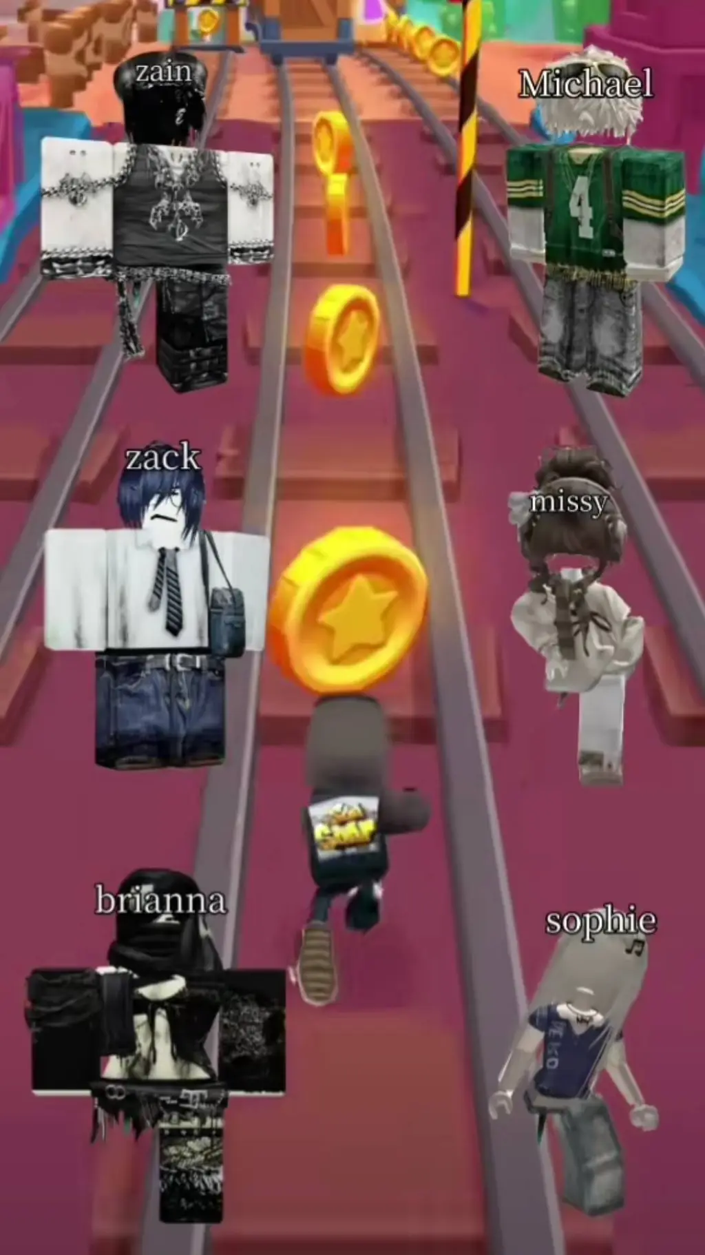 ai character: roblox Story gay background