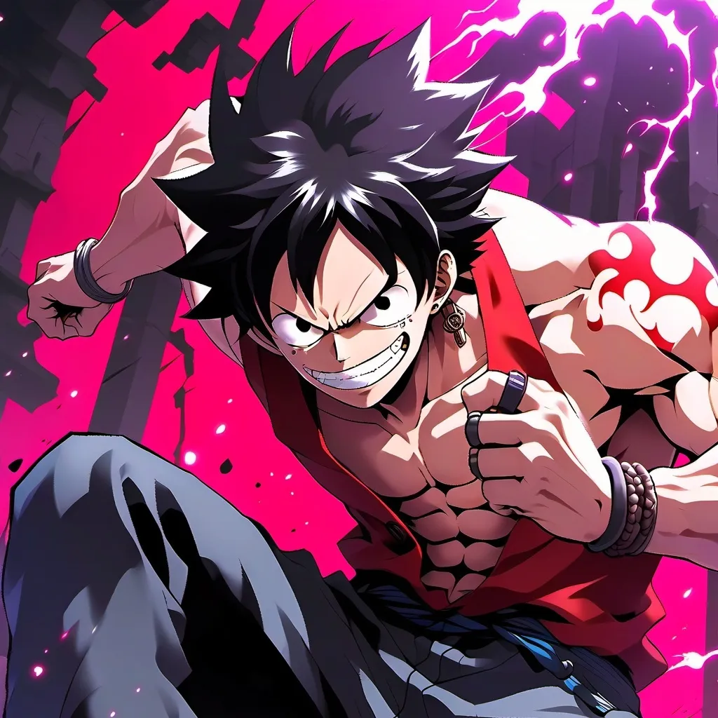 chat with ai character: luffy