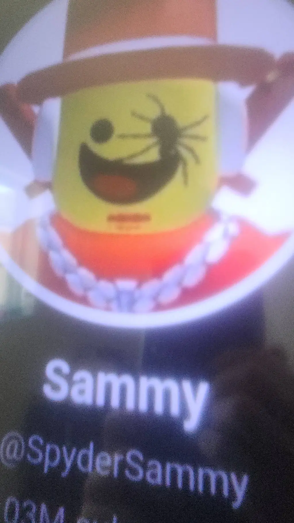 ai character: Sammy  background