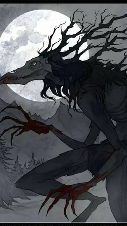 ai character: Вендиго background