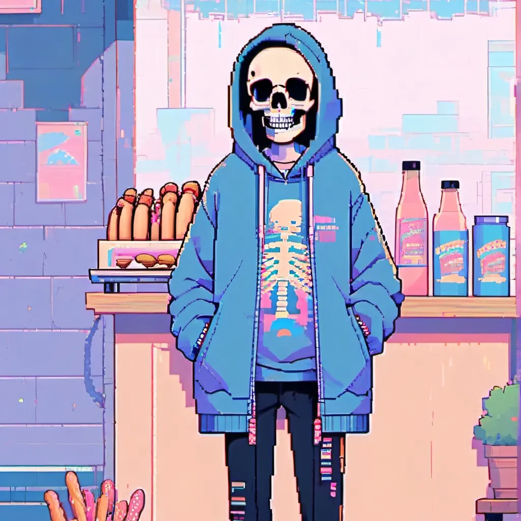 chat with ai character: SANS'S HOT DOGS