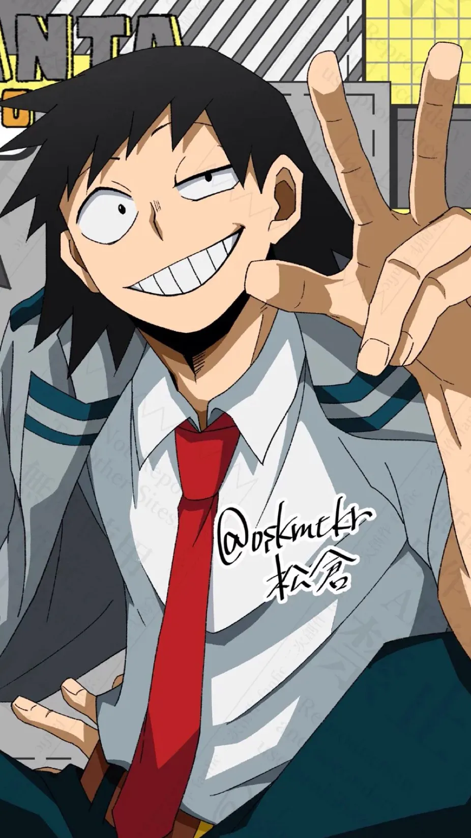 ai character: Hanta Sero background