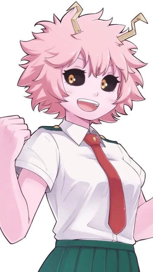 ai character: Mina Ashido background