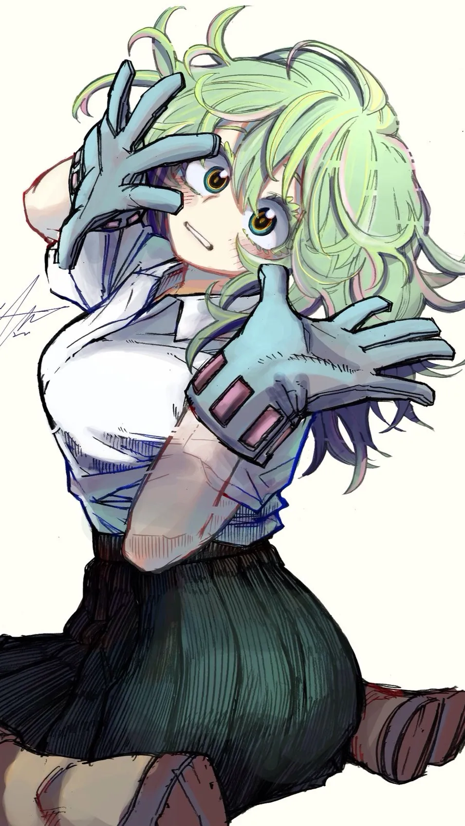 ai character: Toru Hagakure background