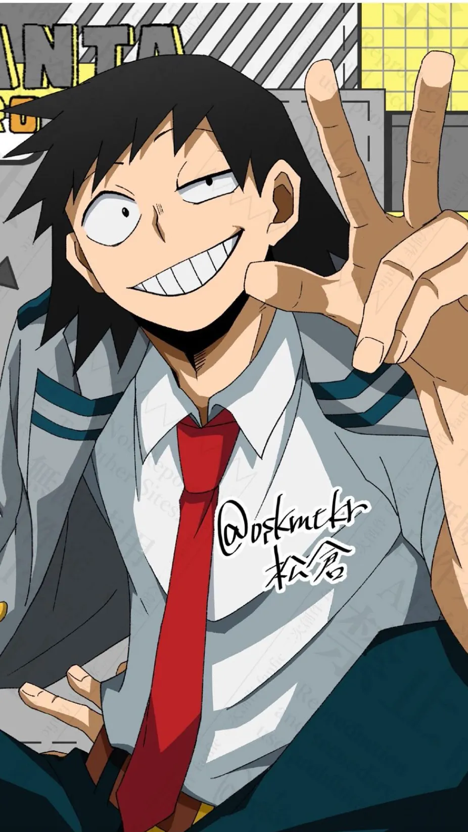 ai character: Hanta Sero background