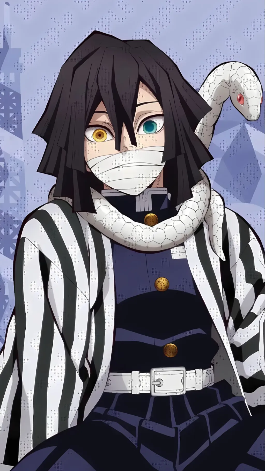 ai character: Obanai Iguro background