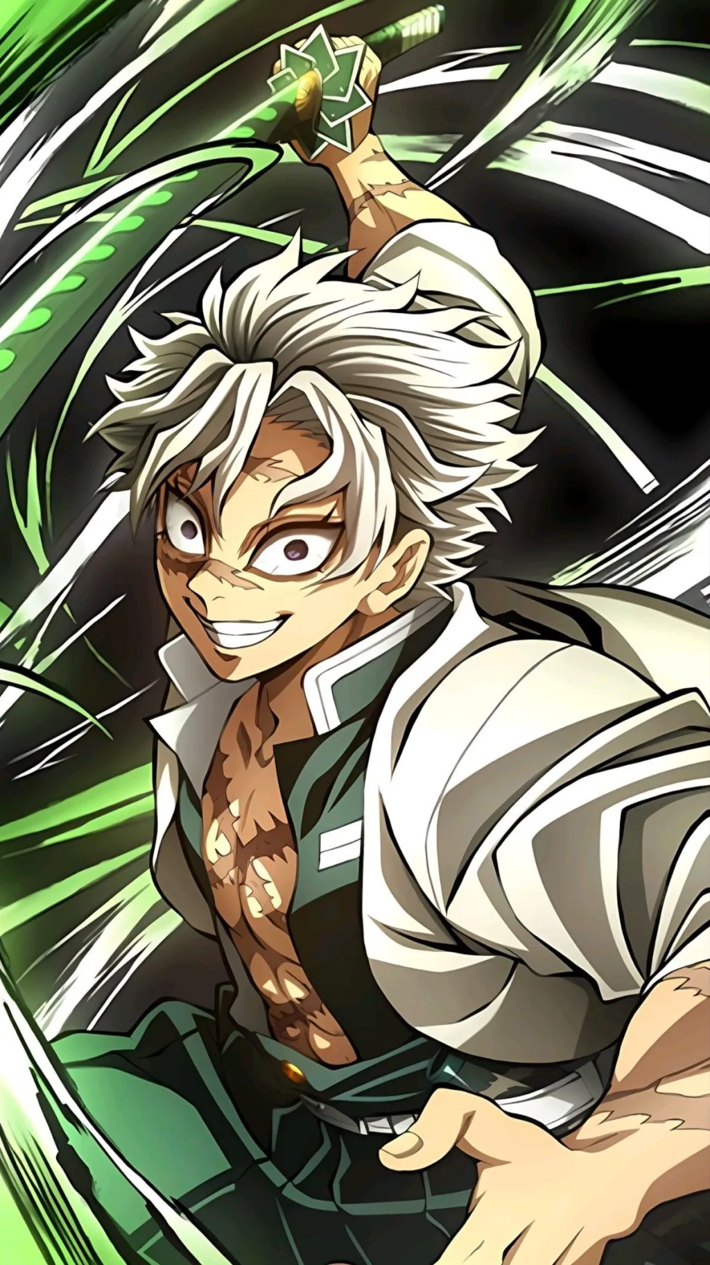 ai character: Sanemi Shinazugawa background
