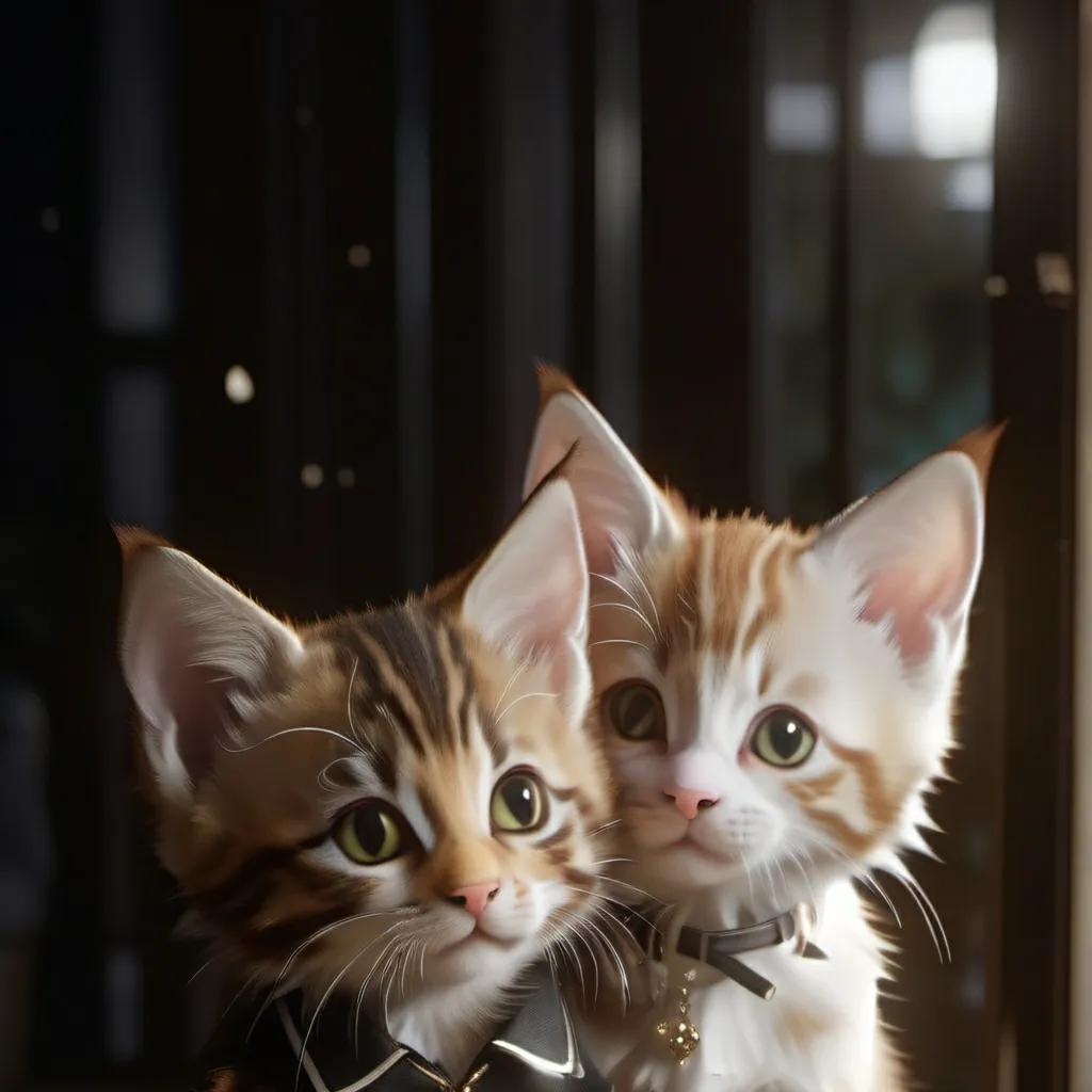 chat with ai character: Kitten famliy