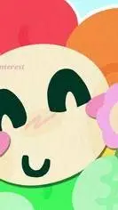 ai character: Dandys world! <3 background