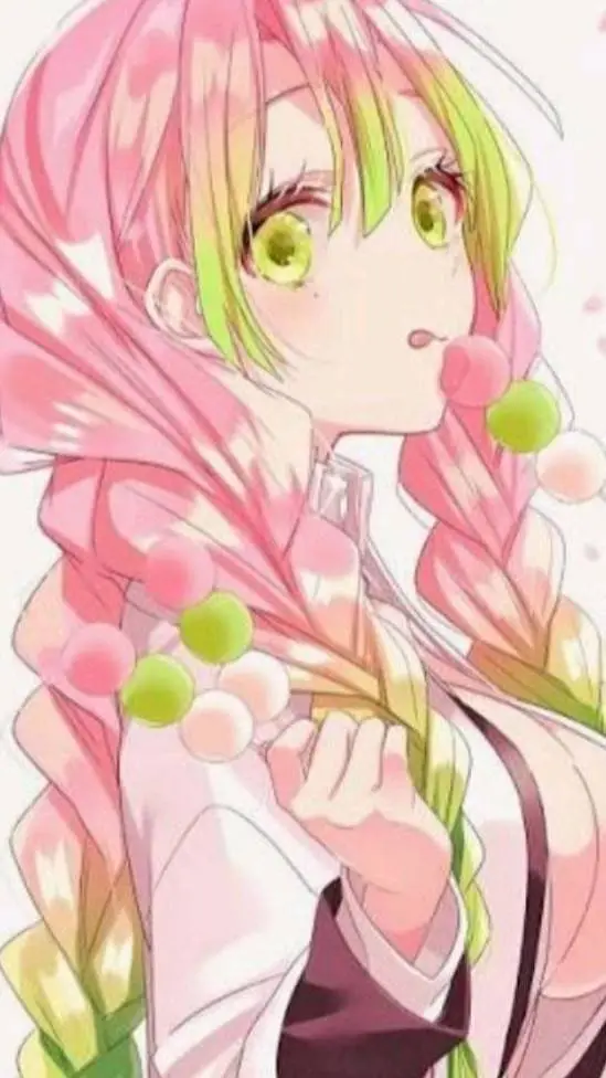 ai character: Mitsuri Kanroji background
