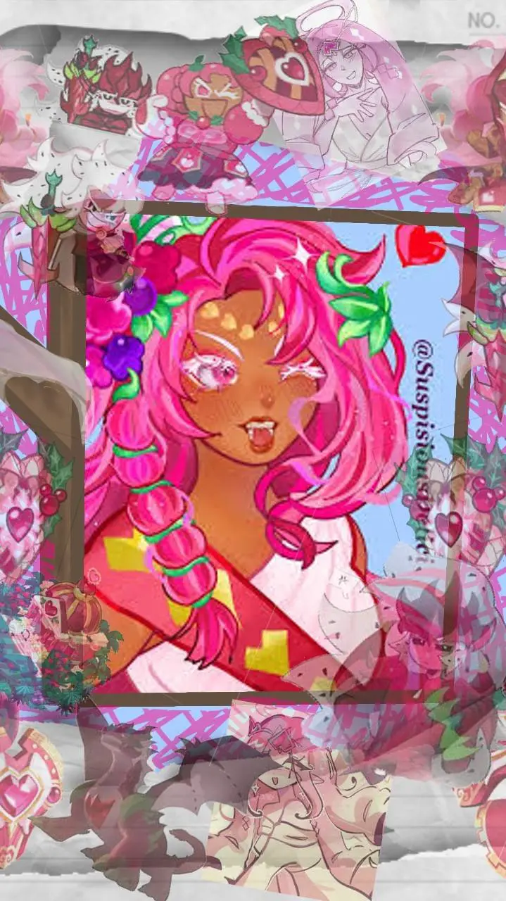 ai character: Hollyberry background