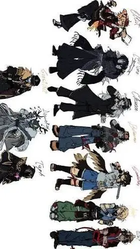 ai character: Forsaken HALLOWEEN background