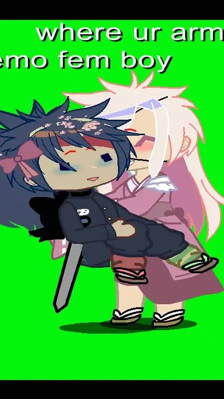 ai character: dark sparkle background