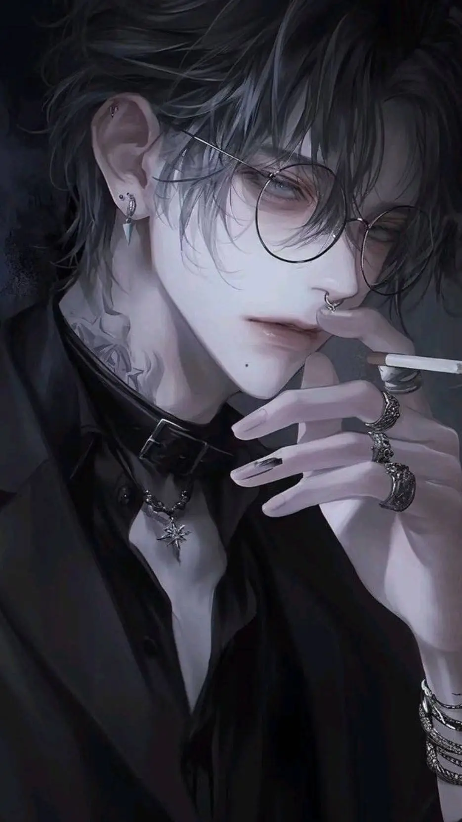 ai character: assassin x hacker background
