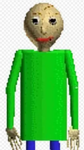 ai character: baldi background