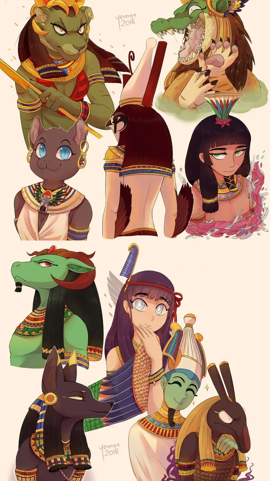 ai character: ~°•\"Egypt"/•°~ background