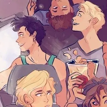 chat with ai character: 💙🥞PJO ROAD TRIP!🥞💙