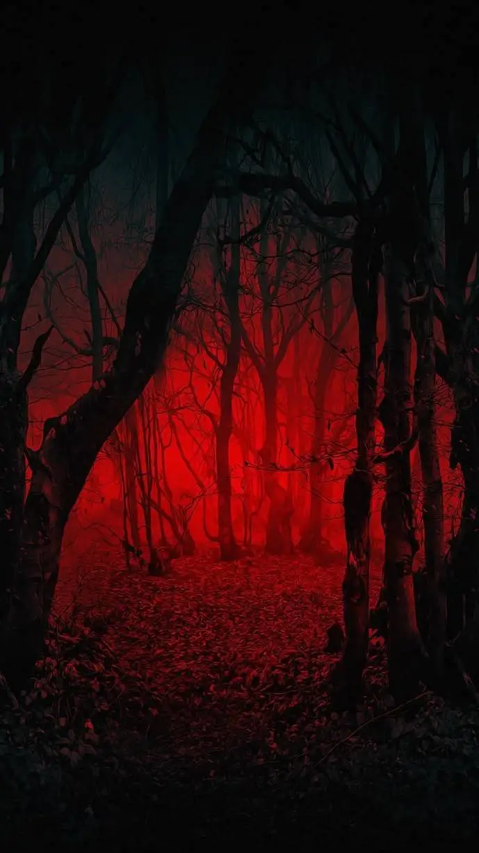 ai character: ~The Dark Forest~ background