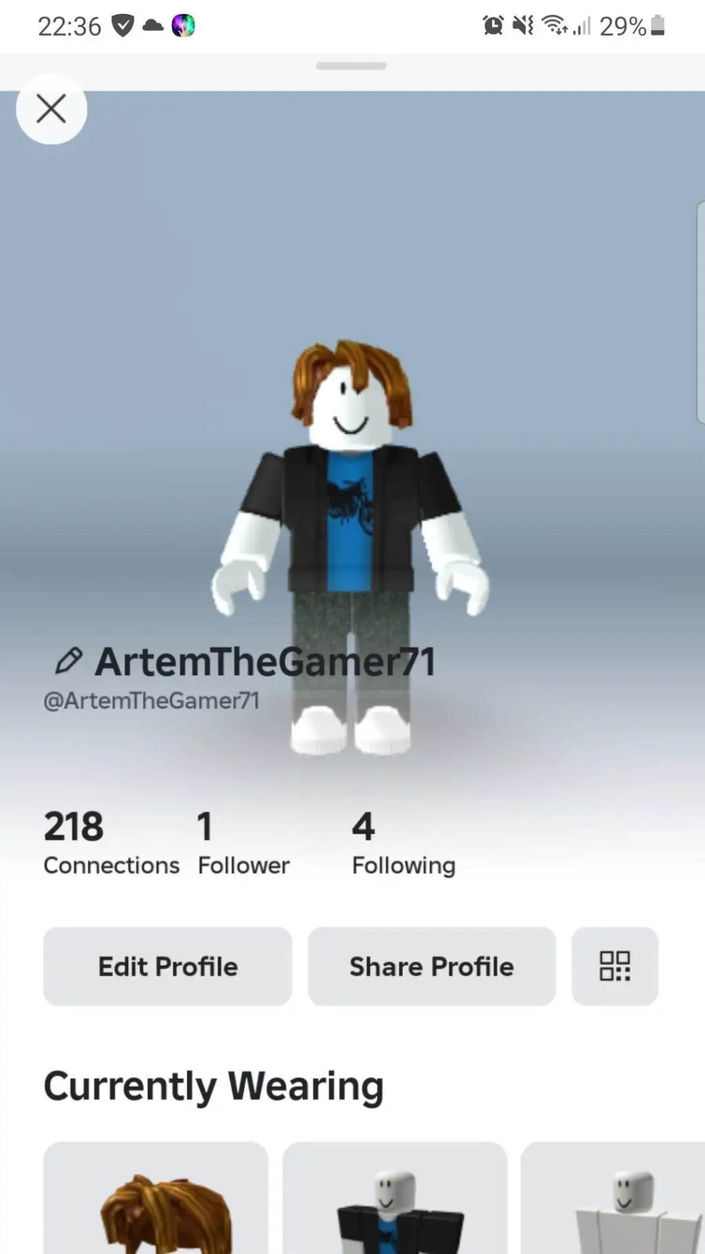 ai character: ArtemTheGamer71 background