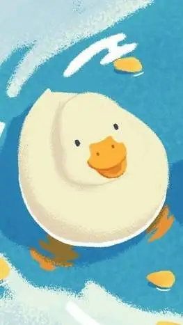ai character: duckie! background