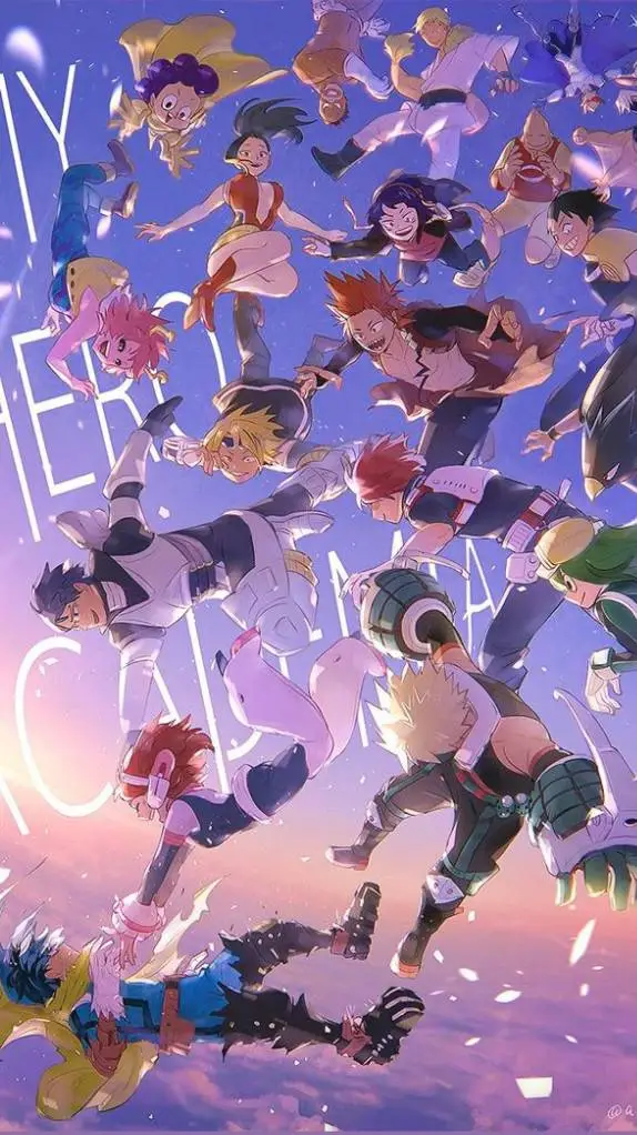 ai character: mha réel  background