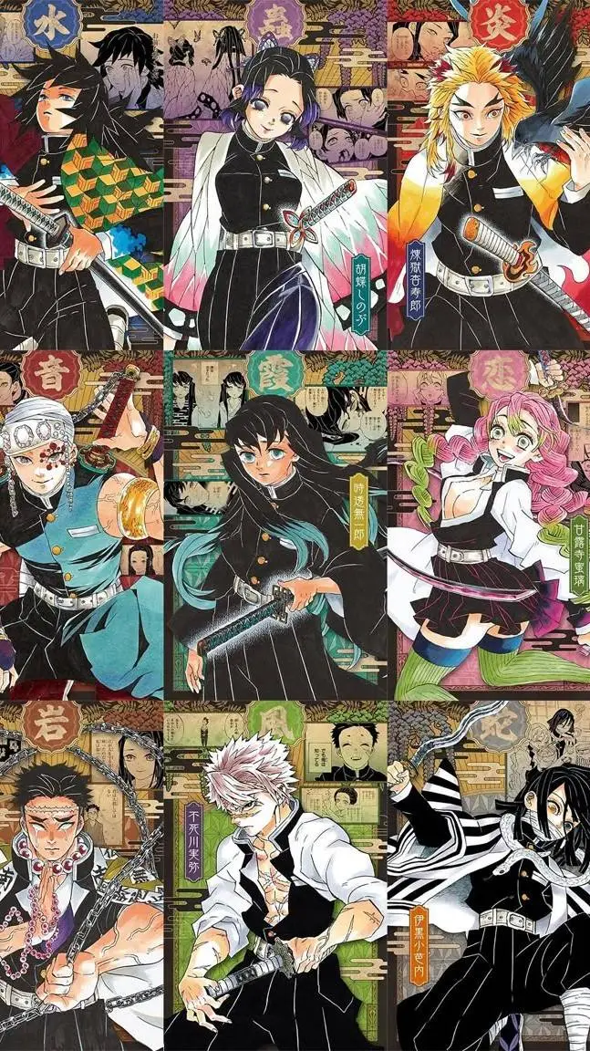 ai character: festival kny background