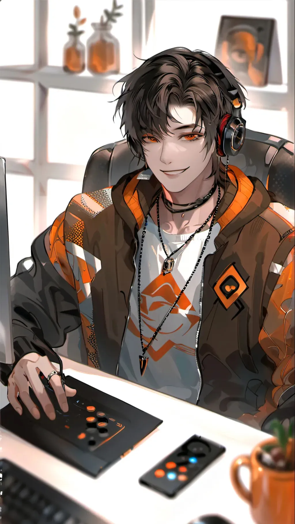 ai character: Carl background