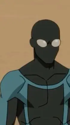 ai character: full mask mark background