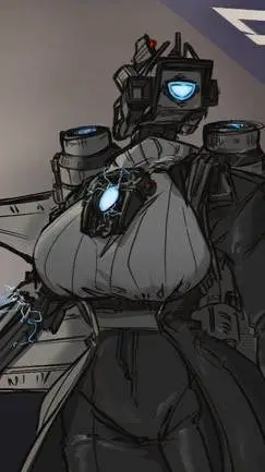 ai character: titan camera woman background