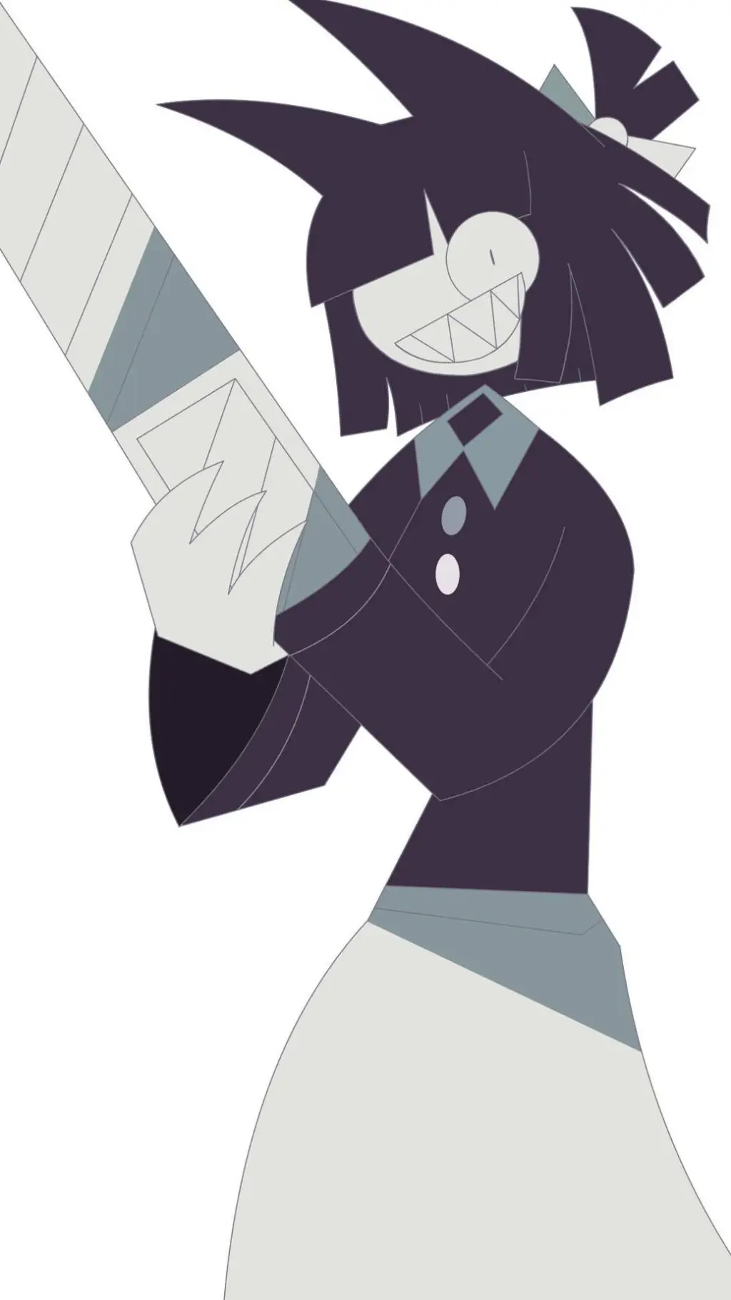 ai character: miss bloomie  background