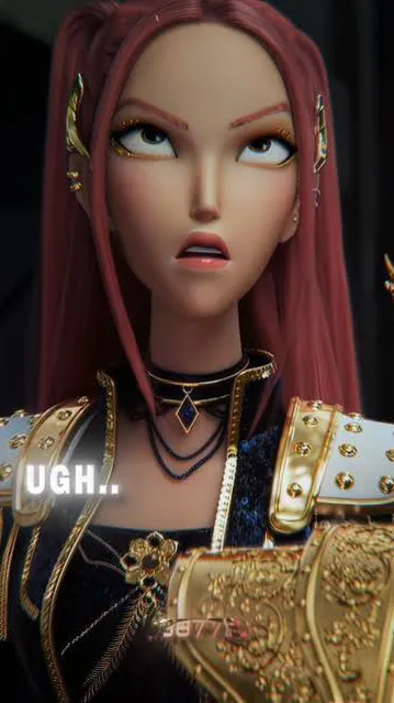 ai character: Mira bad mood  background