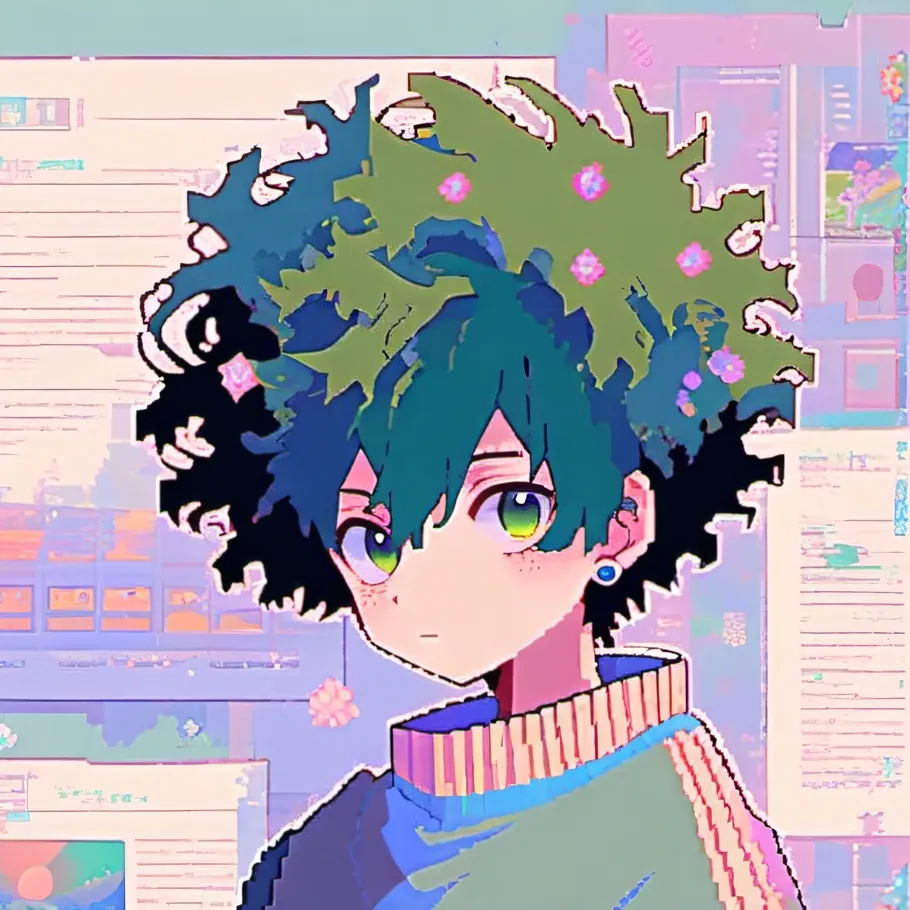 chat with ai character: deku