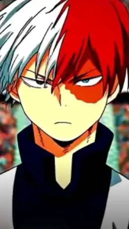 ai character: 🧊shoto todoroki🔥 background