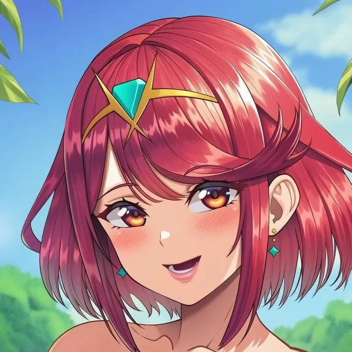 chat with ai character: pyra