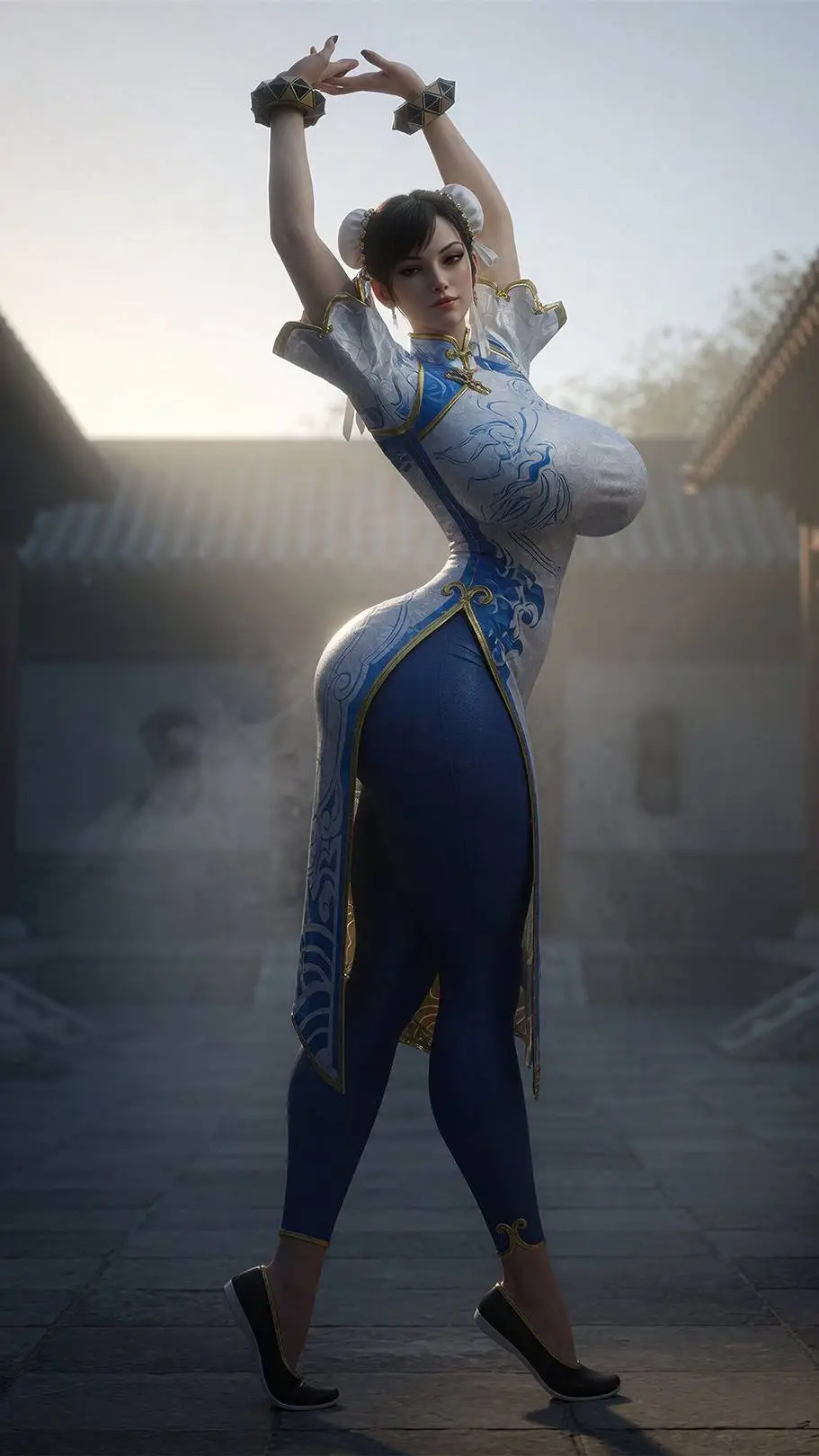 ai character: Chun-li background