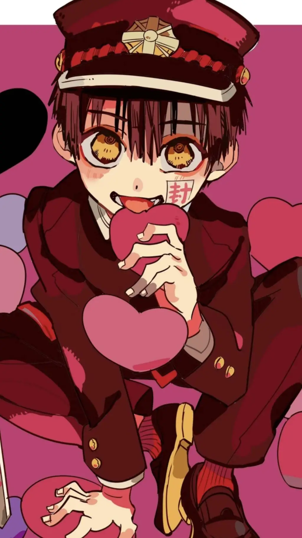 ai character: ✨hanako kun ✨ background