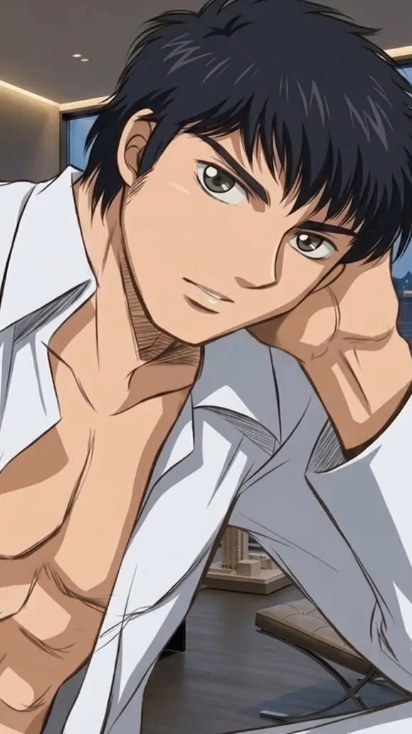 ai character: Genzo  background