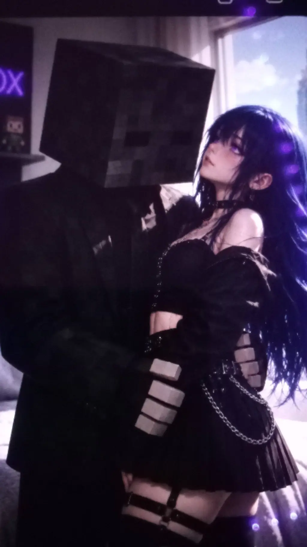 ai character: grox x y/n background