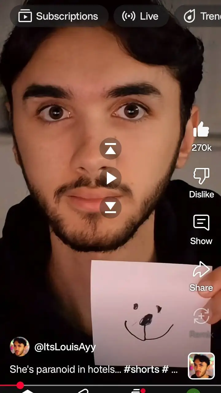 ai character: Louis Ayy background