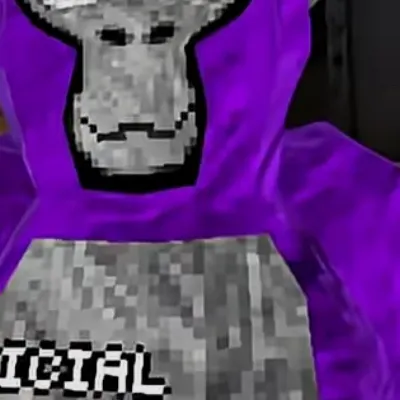 chat with ai character: A purple girl gori
